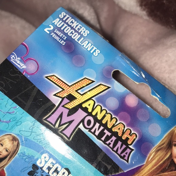 🩵3/$20🩵 Y2K VINTAGE RARE HANNAH MONTANA STICKERS - Picture 2 of 3